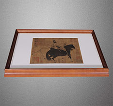 郑州市书画装裱配框服务案例